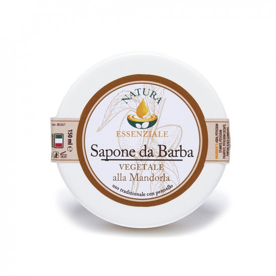 Sapone da barba vegetale alla mandorla Sapone da barba vegetale alla mandorla
