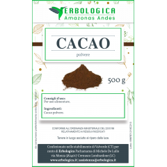 Cacao in polvere confezione da 500 grammi