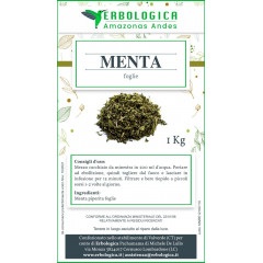 Menta piperita tisana confezione da 1 kg