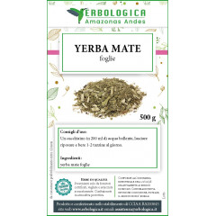 yerba mate foglie confezione da 500 grammi